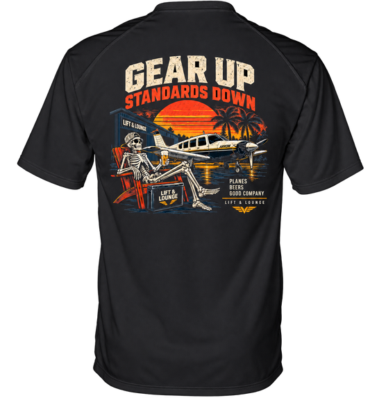 Gear Up, Standards Down Tee