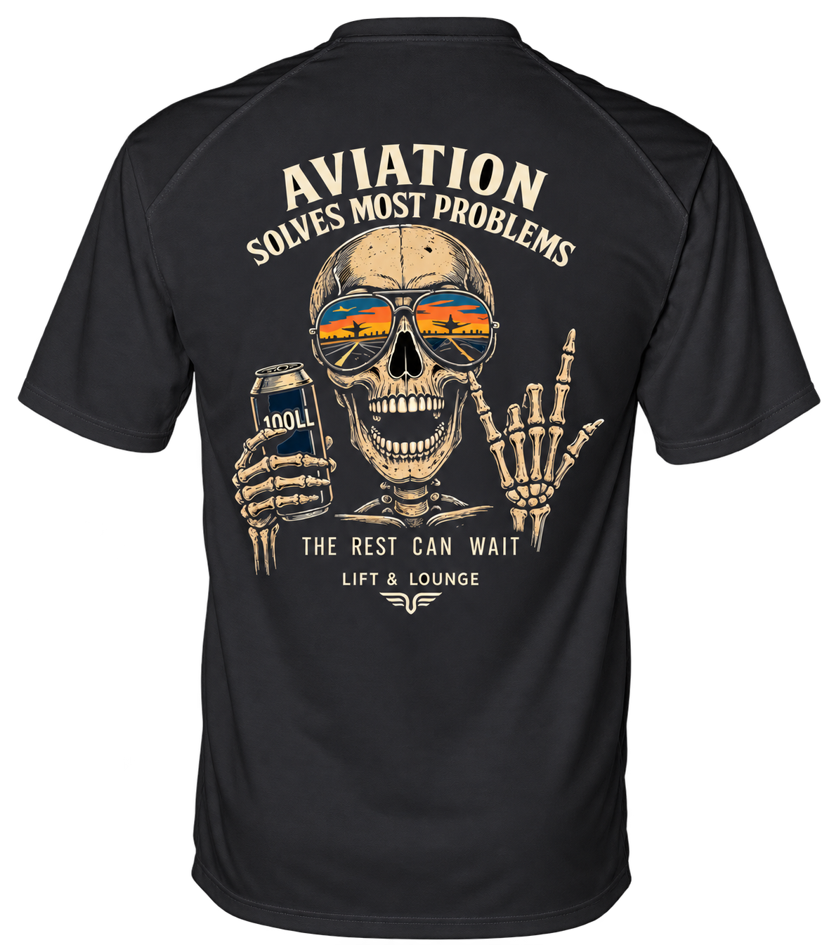 Aviation Solves Most Problems Tee